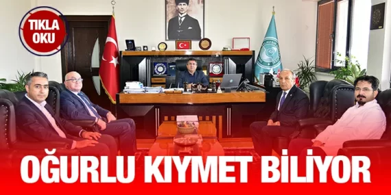 Rektör Oğurlu’dan Hayırsever Bağışçıya Teşekkür