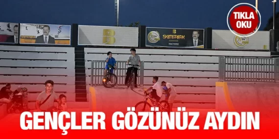 Büyükşehir’den, Bandırma’ya deniz manzaralı Skate Park