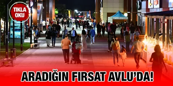 Avlu’da alışveriş fırsatlarını kaçırmayın!
