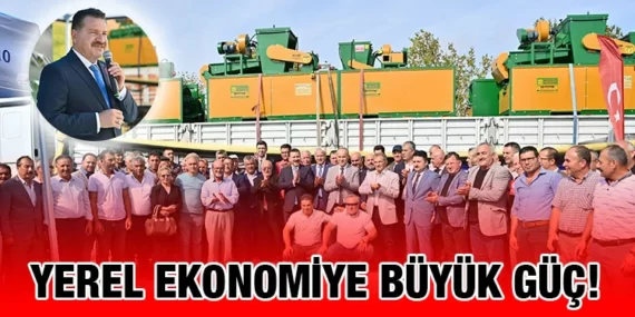 Büyükşehir’den üreticiye 10 milyon değerinde selektör makinesi