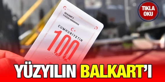 100. yıla özel BALKART