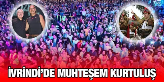 7 EYLÜL KURTULUŞ GÜNÜNDE İVRİNDİ’DE KIRAÇ RÜZGARI ESTİ