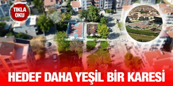 KARESİ BELEDİYESİ İLÇEYİ PARKLAR VE YEŞİL ALANLARLA DONATIYOR
