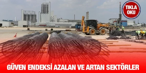 Hizmet, Perakende Ticaret ve İnşaat Güven Endeksleri