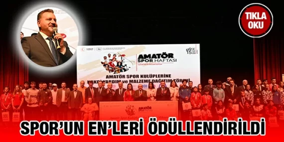BÜYÜKŞEHİR’DEN AMATÖR SPOR KULÜPLERİNE 30 MİLYON LİRA DESTEK
