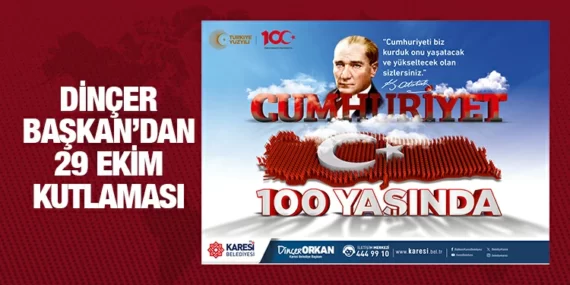 29 EKİM CUMHURİYET BAYRAMI KUTLAMA İLANI-KARESİ