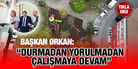 VEYSEL ÇİFTÇİ PARKI’NA ÇOCUK OYUN ALANI