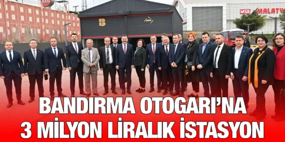 BANDIRMA OTOGARINA 3 MİLYON LİRALIK İSTASYON