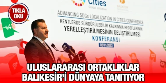 YÜCEL YILMAZ’A BM HABİTAT TEMSİLCİLERİNDEN ÖVGÜ DOLU SÖZLER