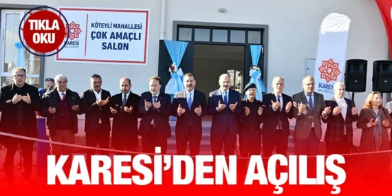 KÖTEYLİ KÖY KONAĞI AÇILDI