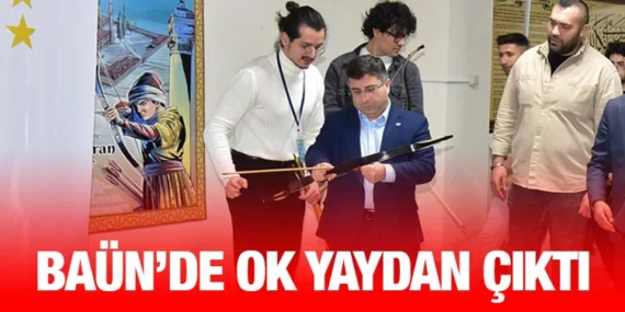 GELENEKSEL OKÇULUK SALONU AÇILDI