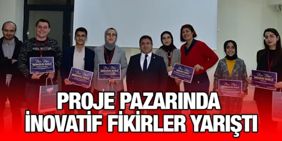 İNOVATİF FİKİRLER PROJE PAZARINDA YARIŞTI