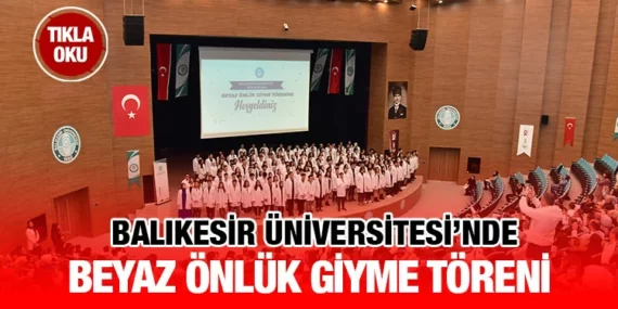 GELECEĞİN HEKİMLERİ BEYAZ ÖNLÜKLERİNİ GİYDİ
