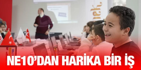 MİNİK ELLER GELECEĞİ KODLUYOR