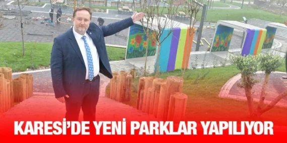 KARESİ BELEDİYESİ’NDEN TOYGAR’A ÖRNEK PARK