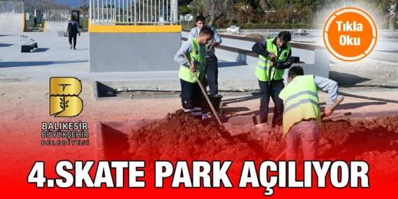 GENÇLERİN GÖZDESİ SKATE PARKLAR YAYGINLAŞIYOR