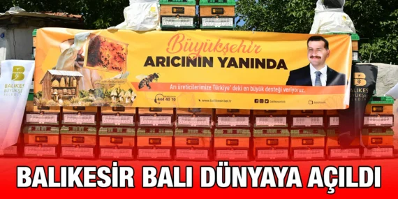 SAVAŞTEPE’DE ARICILIĞA TAM DESTEK: BALIKESİR BALI DÜNYAYA AÇILDI
