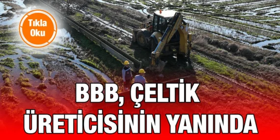 BÜYÜKŞEHİR GÖNEN SULAMA SAHASINI ÇELTİK EKİMİNE HAZIRLIYOR