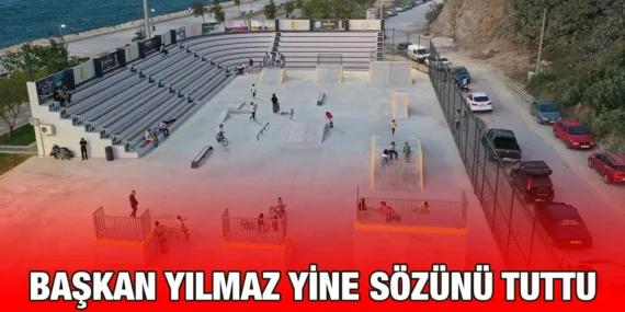 GENÇLER İSTEDİ BAŞKAN YÜCEL YILMAZ YAPTI