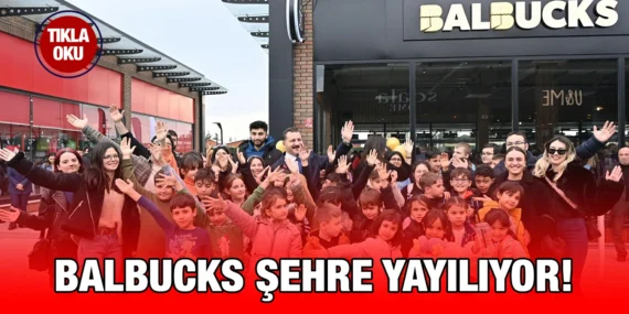BALIKESİR’İN MARKASI BALBUCKS 3.ŞUBESİNİ AVLU’DA AÇTI