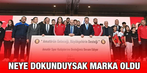 YÜCEL YILMAZ’DAN SPORCULARA DEV YATIRIMLAR