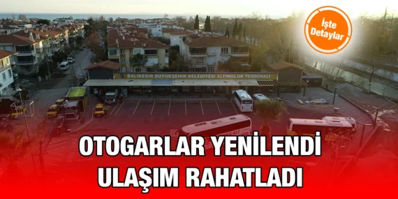 EDREMİT OTOGAR: BAŞKAN YILMAZ SÖZ VERDİ YAPTI
