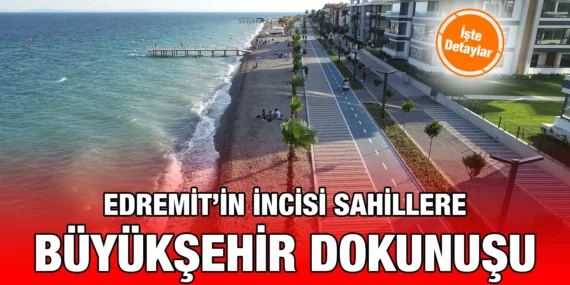 200 BİN METREKARE SAHİL BANDI YENİDEN DOĞDU!