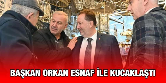 BAŞKAN ORKAN’A VATANDAŞLARDAN BÜYÜK İLGİ