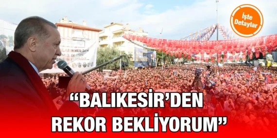BALIKESİR’İN KİMSEYE MİNNET BORCU YOK!