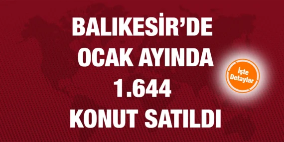 KONUT SATIŞ İSTATİSTİKLERİ OCAK 2024