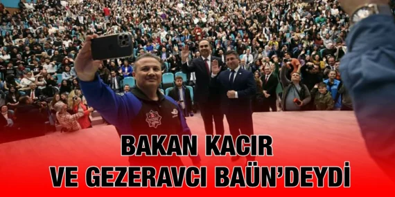BAÜN’E ASTRONOT GELDİ!