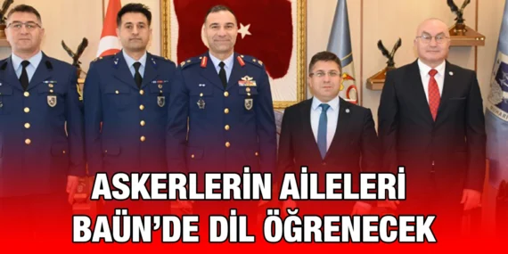 9’UNCU ANA JET ÜS KOMUTANLIĞI İLE BAÜN ARASINDA İŞ BİRLİĞİ