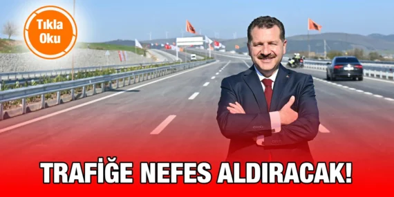 KUZEYBATI ÇEVRE YOLUNUN İLK ETABI AÇILDI
