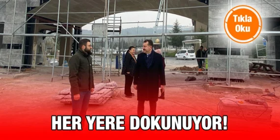 ÇINARLIDERE MEZARLIĞI YENİLENİYOR