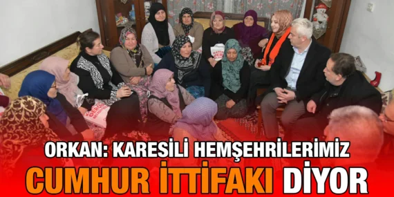 KARESİ CUMHUR İTTİFAKI DİYOR