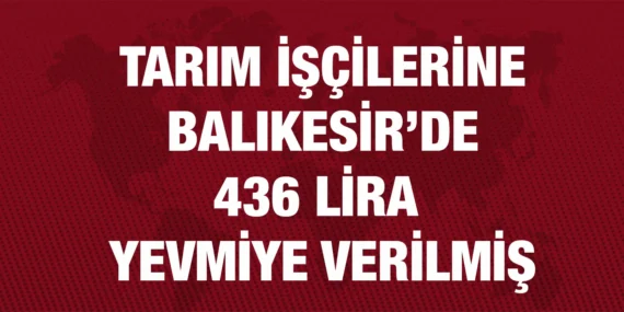 TARIM İŞÇİLERİ NE KADAR KAZANIYOR?