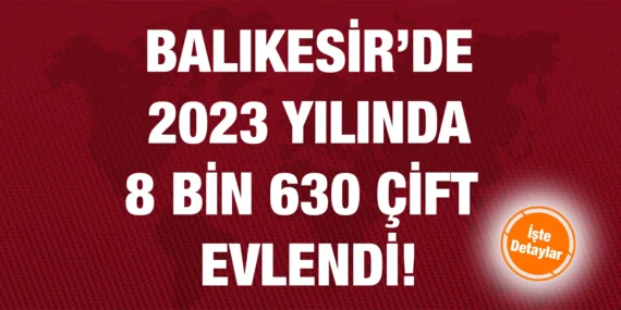 2023 EVLENME VE BOŞANMA İSTATİSTİKLERİ