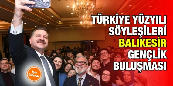 YENİŞEHİRLİOĞLU ‘TÜRKİYE YÜZYILI SÖYLEŞİSİ’NDE GENÇLERLE BULUŞTU