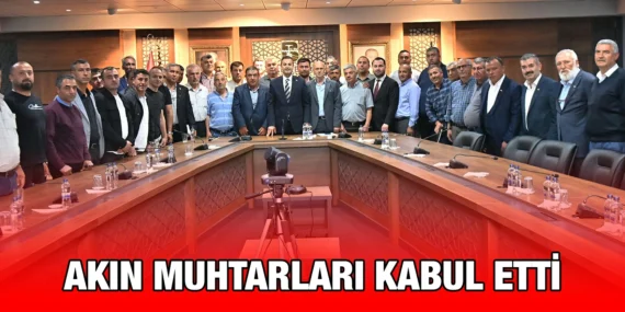 BAŞKAN AKIN: “ON YILLARIN SORUNLARINI ÇÖZECEĞİZ”