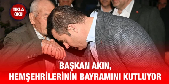 AKIN’DAN BAYRAM TEBRİĞİ