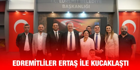 BAYRAMDA BAŞKAN ERTAŞ’A ZİYARETÇİ AKINI