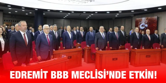 BÜYÜKŞEHİR’DE EDREMİTLİ MECLİS ÜYELERİNE YENİ GÖREVLERİ VERİLDİ