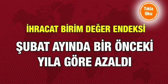 ŞUBAT 2024 DIŞ TİCARET ENDEKSLERİ