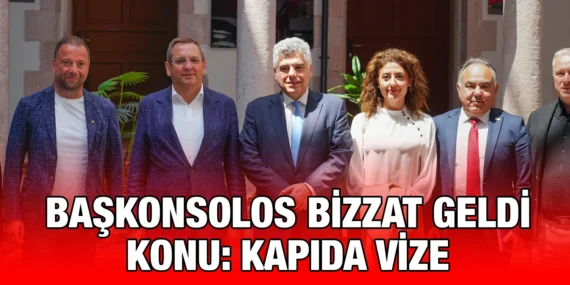 YUNANİSTAN İZMİR BAŞKONSOLOSU KONTSTAS AYVALIK’TA