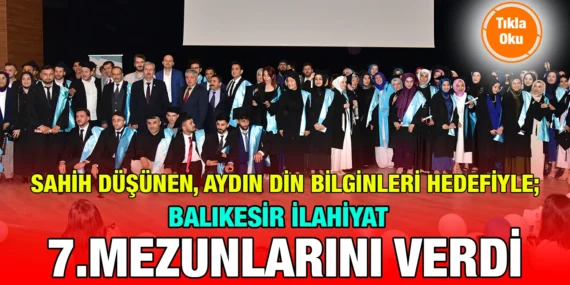 BAÜN İLAHİYAT’TA MUHTEŞEM MEZUNİYET!