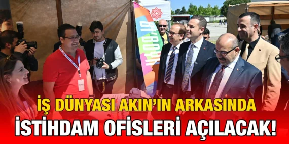 BAŞKAN AKIN’DAN GENÇLERE MÜJDE