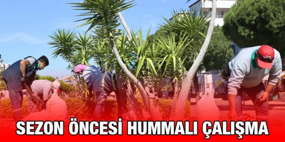 BURHANİYE YAZ MEVSİMİNE HAZIRLANIYOR
