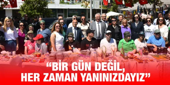BAŞKAN ERTAŞ ÖZEL ÇOCUKLARLA BİR ARAYA GELDİ