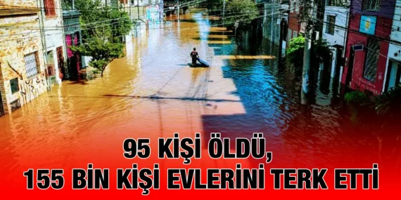 BREZİLYA’DA YAĞIŞLAR VE SEL DURMUYOR