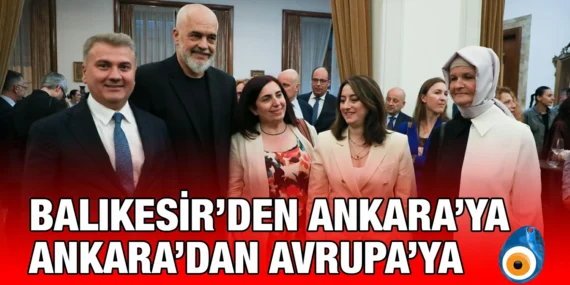 ARNAVUTLUK BAŞBAKANI EDİ RAMA İLE GÖRÜŞTÜ